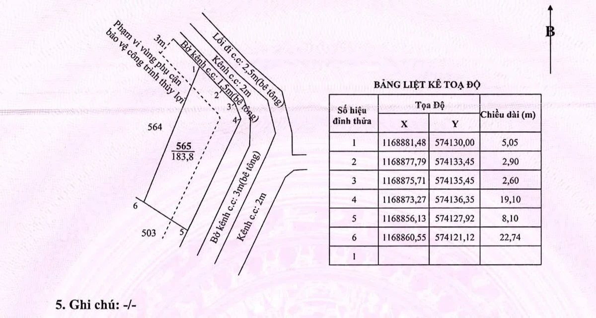 Bán lô đất 2 mặt tiền 183,8m² Tân An, Long An - Ảnh 1