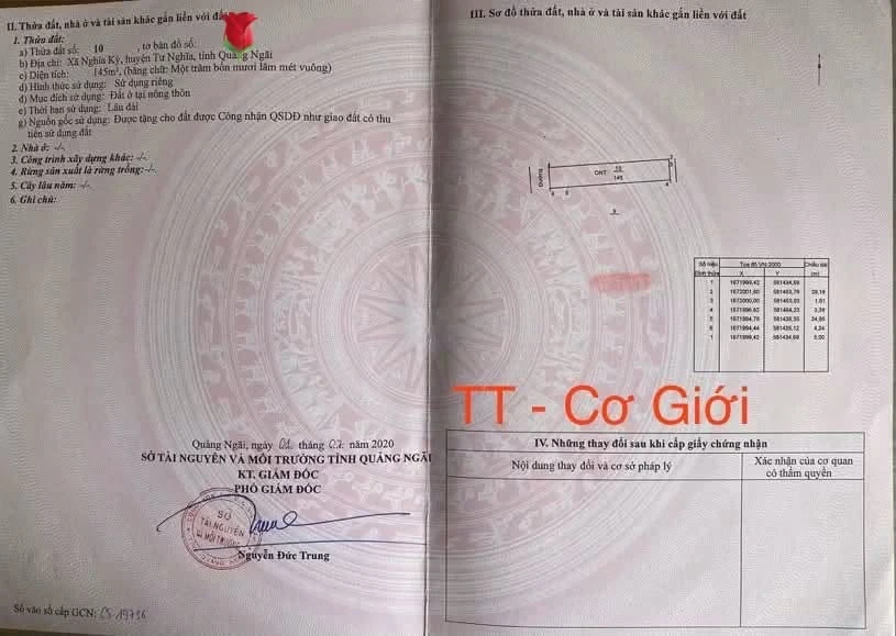 Bán đất Nghĩa Kỳ, Bình Dương 145m2, giá 750 triệu - Ảnh 1