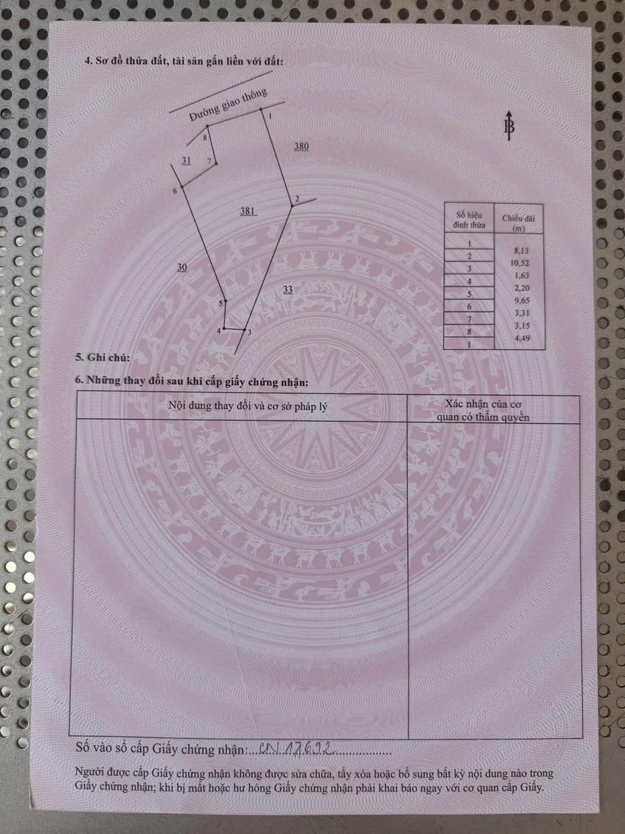 Bán đất 86m2 Phường Biên Hoà 1 tỷ 280 triệu - Ảnh thu nhỏ 3