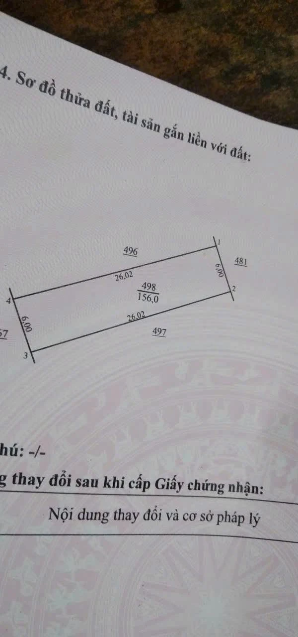 Bán đất nền 156m² Xã Thới Lai, Bến Tre - Ảnh 1