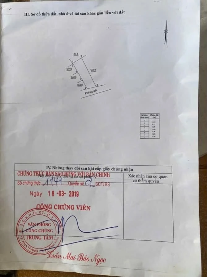 Bán đất 91m² Diên Toàn Khánh Hòa, 1 tỷ 590 - Ảnh thu nhỏ 5