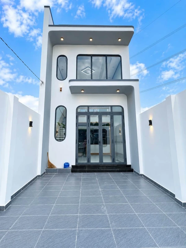 Bán nhà 1 trệt 1 lửng 126m2 Mỹ Lộc Cần Giuộc Long An