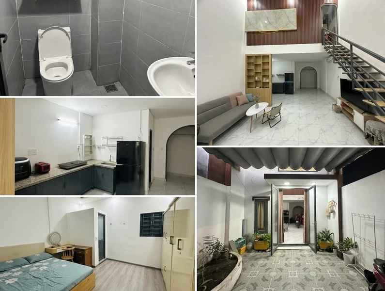 Cho thuê nhà nguyên căn 4x16m, 1 trệt 1 lửng, 7 triệu/tháng, Phú Hữu, Thủ Đức