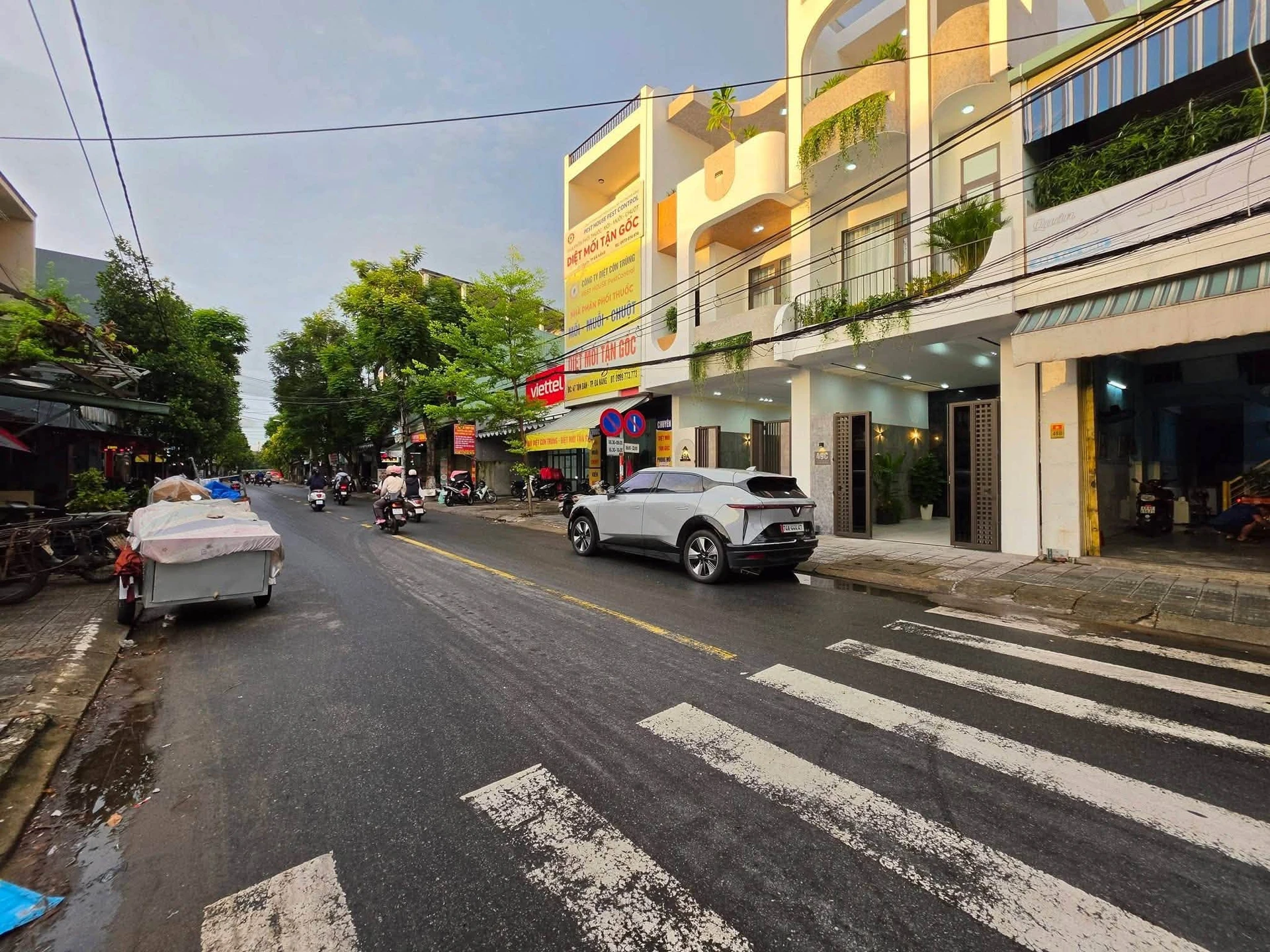 Bán nhà mặt tiền 3 tầng 83m² đường Tôn Đản, gần chợ Hòa An, giá 8,8 tỷ - Ảnh 1