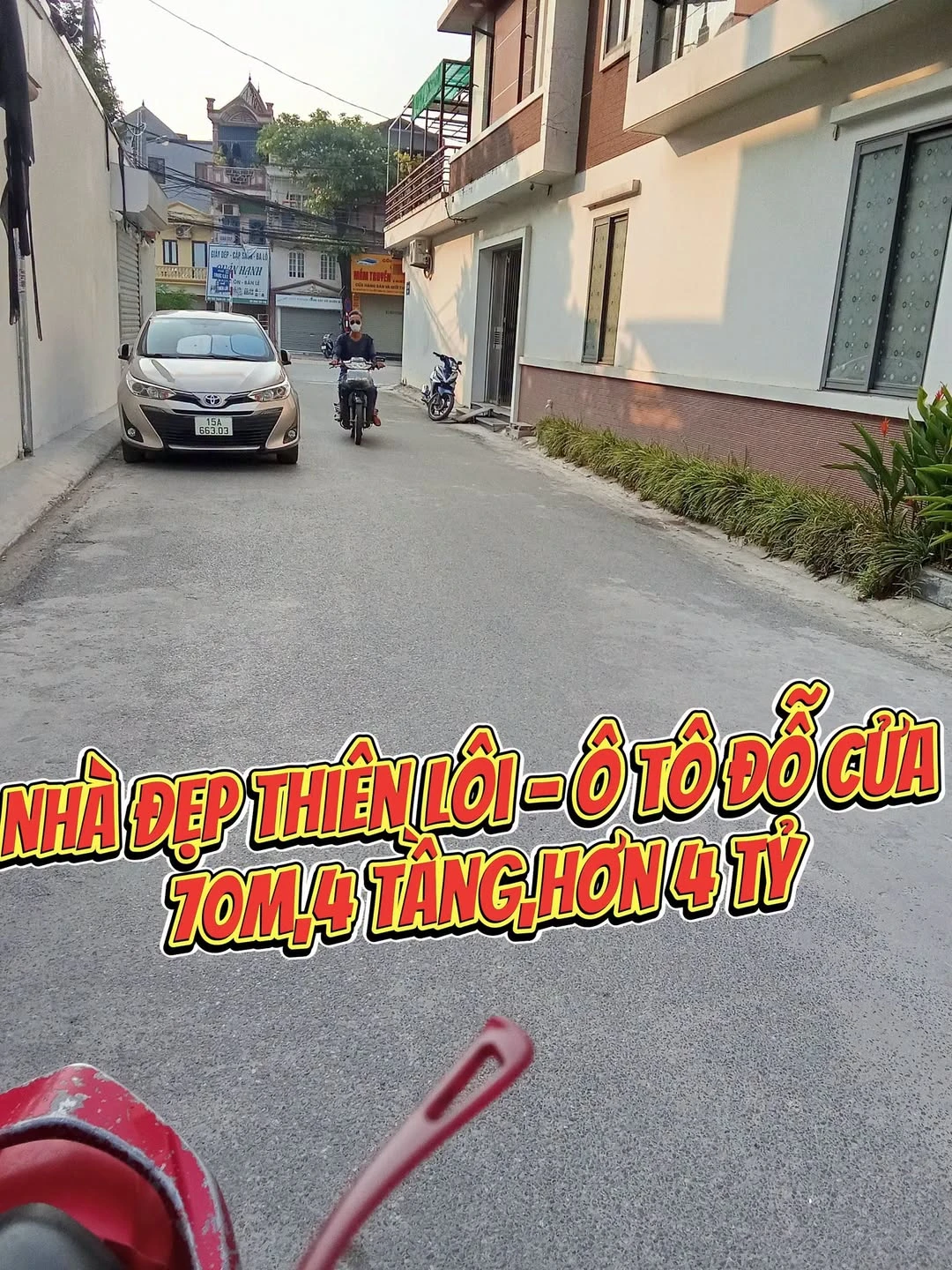 Bán nhà 4 tầng 70m² Thiên Lôi, gần Aeon Mall - Ảnh 1
