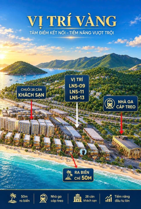 Nhà phố biển Trần Phú 4 tầng dòng tiền 50 - 70tr/tháng | Vinhomes Pearl Bay Nha Trang - Ảnh thu nhỏ 2