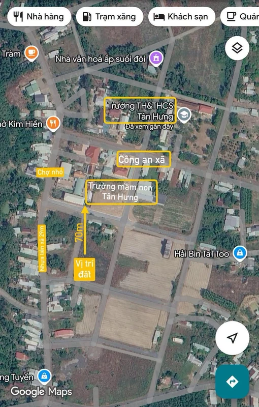 Bán đất 175m² thổ cư 100% tại Tân Hưng - Đồng Phú, Bình Dương