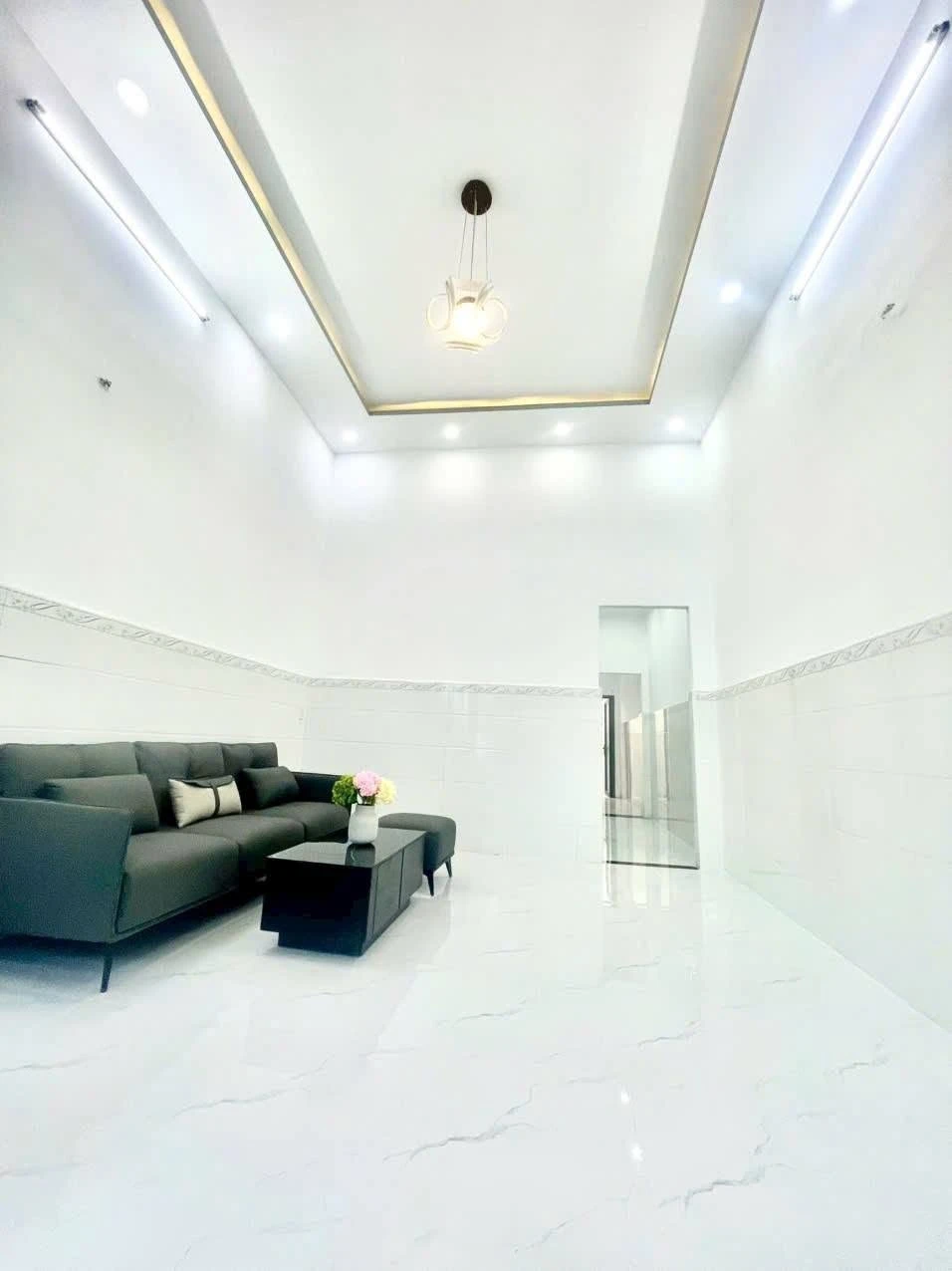 Nhà 68m2 2 tầng đường Huỳnh Tấn Phát, Nhà Bè, giá hơn 3 tỷ - Ảnh 1