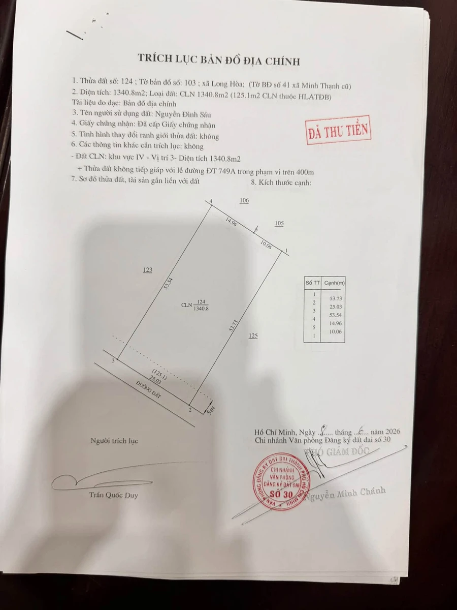 Bán đất Long Hoà, 400 m2, 37 triệu/m ngang - Ảnh 1