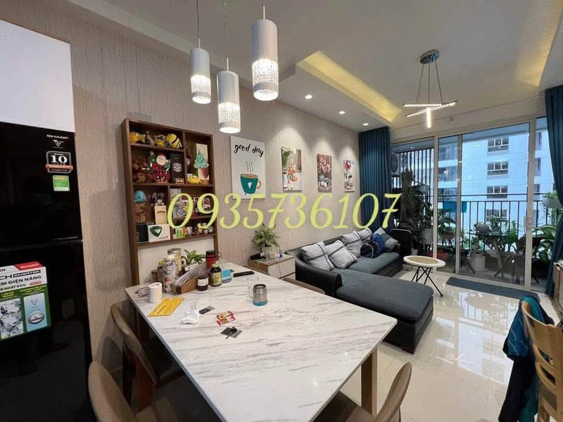 Cho thuê căn hộ Golden Mansion 2PN 69m2, 17 triệu/tháng, Phổ Quang, Phú Nhuận