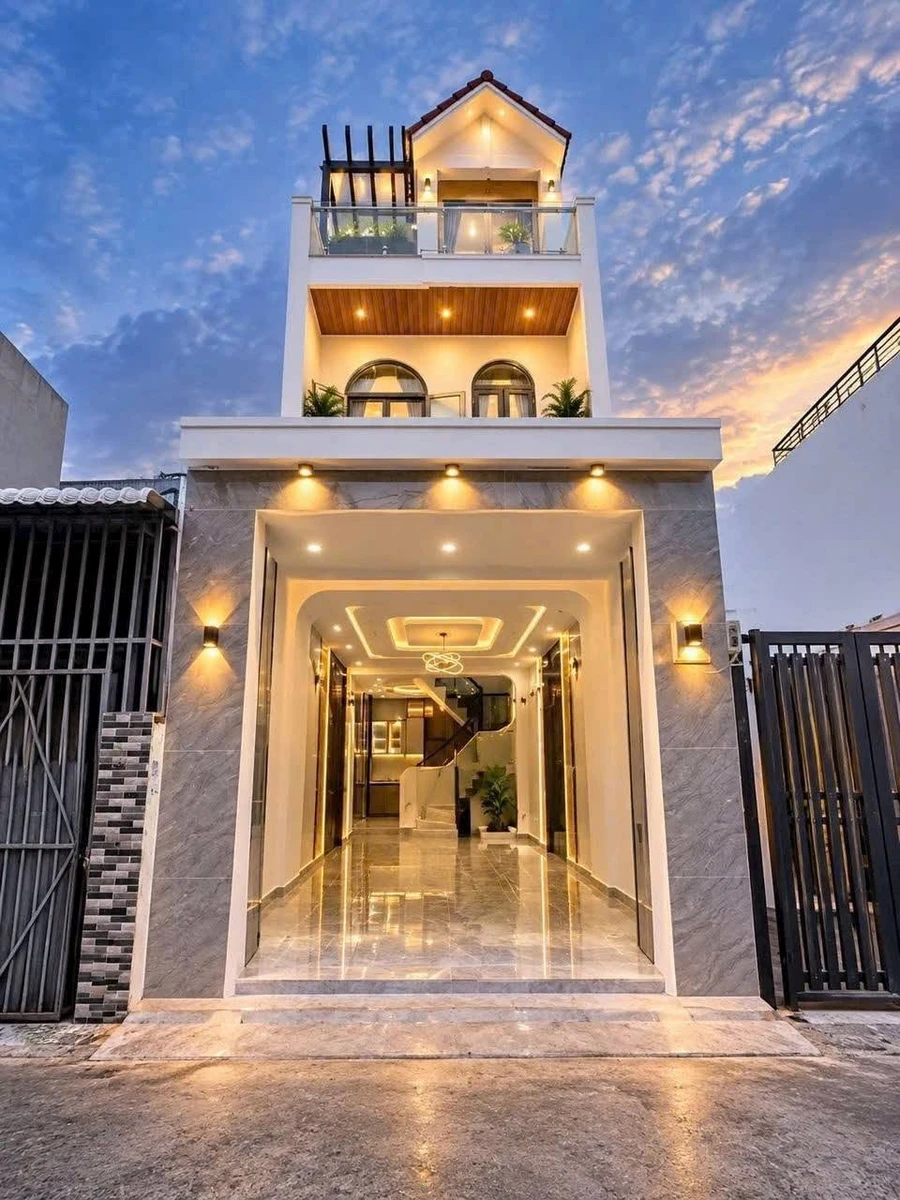 Bán nhà phố Q12 trệt 2 lầu 68m2 giá 5,67 tỷ - Ảnh 1