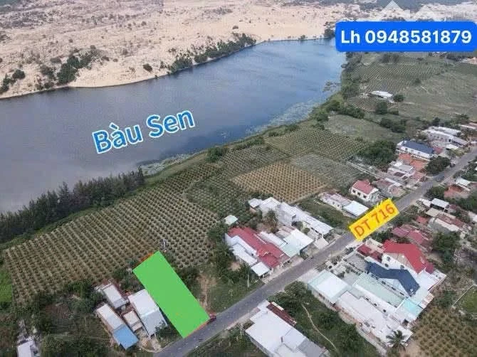 Bán đất mặt tiền 680m2 view hồ Bàu Sen Bình Thuận - Ảnh 1