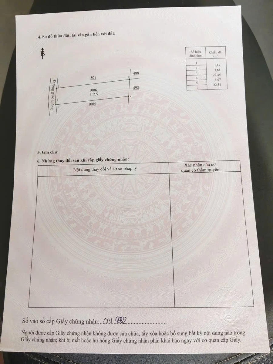 Bán đất nền 110m² Thành Thái Long Khánh 890 triệu - Ảnh thu nhỏ 4