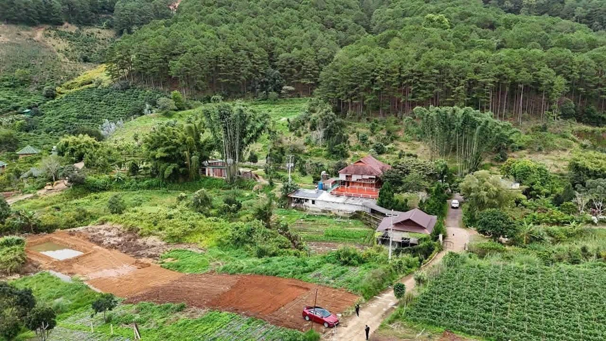 Bán đất 1000m2 sổ riêng Tà Nung 2,7 tỷ view đẹp - Ảnh thu nhỏ 2