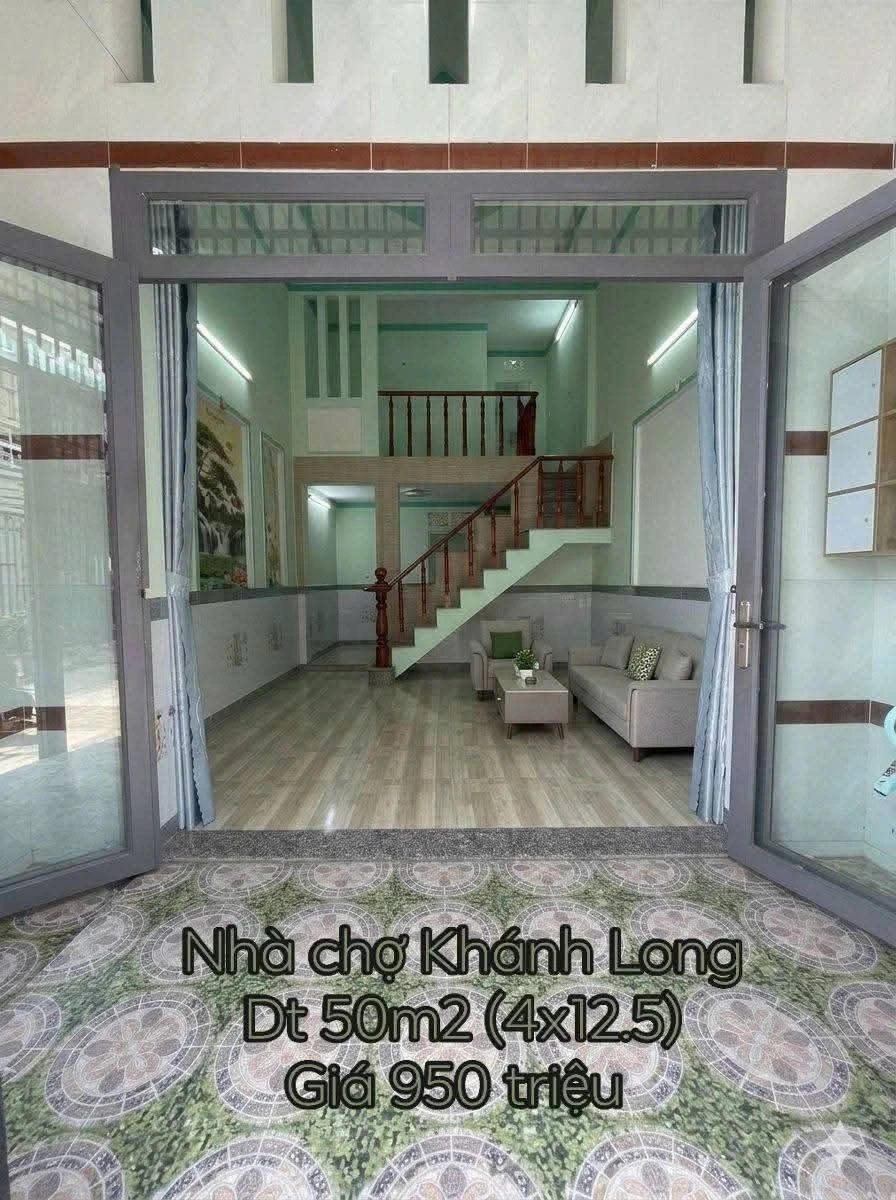 Bán nhà 52m2, 3 phòng ngủ, Tân Phước Khánh, Tân Uyên - Ảnh 1