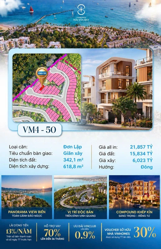 Biệt thự đơn lập 225m2 đối diện clubhouse, khép kín Aqua tại Khu đô thị Waterpoint, chỉ 10,721 tỷ xovietnghetinh