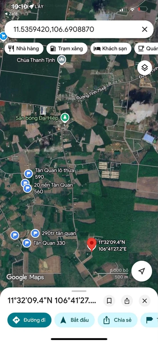 Bán đất 1000m² Sào Quang Minh Hóc Môn, 299 triệu - Ảnh thu nhỏ 4
