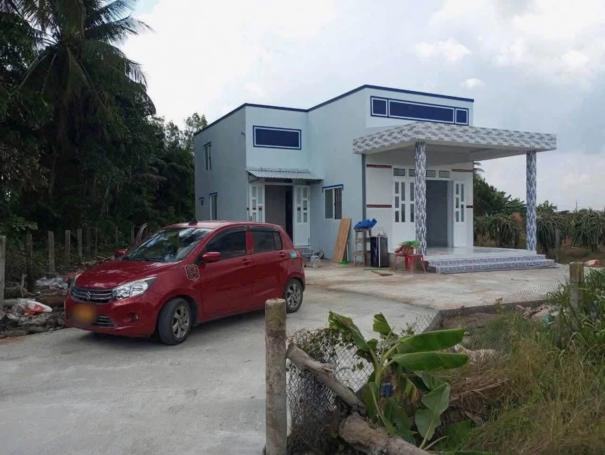 Bán nhà vườn 500m² Châu Thành, Long An 850 triệu - Ảnh 1