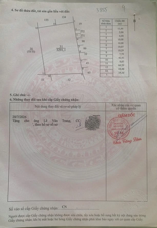 Bán quỹ đất 5.380 m² sát Sonadezi Suối Nghệ, Châu Đức, 8 tỷ - Ảnh thu nhỏ 2