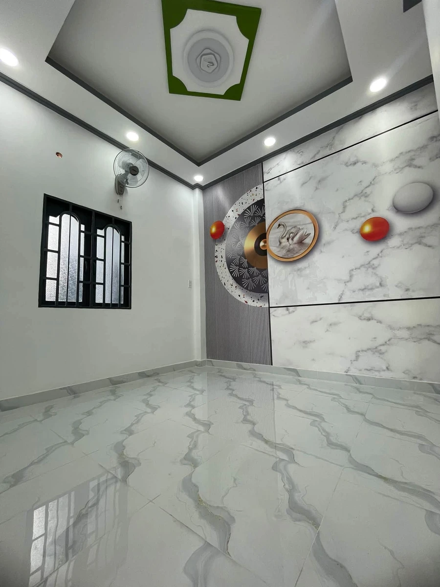 Bán nhà 2 tầng 2PN 4,6x10m sổ hồng riêng đối diện bến xe Miền Tây, Bình Tân giá 3,8 tỷ - Ảnh thu nhỏ 3