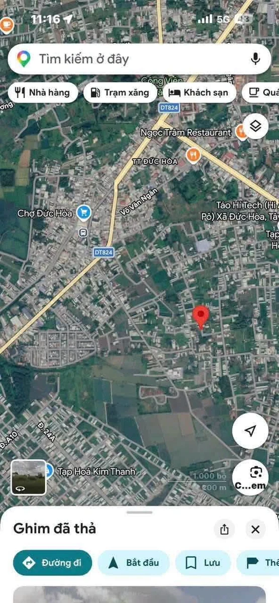 Bán đất Đức Hoà Hạ, Đức Hoà, Long An 85m² - 750 triệu - Ảnh thu nhỏ 2