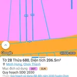 Bán đất 5x41m (205m²) thổ cư Chơn Thành, Bình Dương, giá 400 triệu - Ảnh thu nhỏ 5
