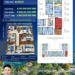 Căn hộ 3PN 87m² Monrei Saigon - View công viên Hyde Park Bình Dương - Ảnh thu nhỏ 1