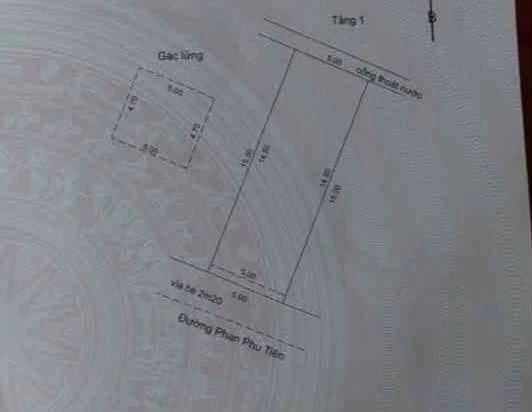 Bán nhà mặt tiền Phan Phu Tiên Thanh Khê 75m2 gần biển 5 tỷ - Ảnh 1