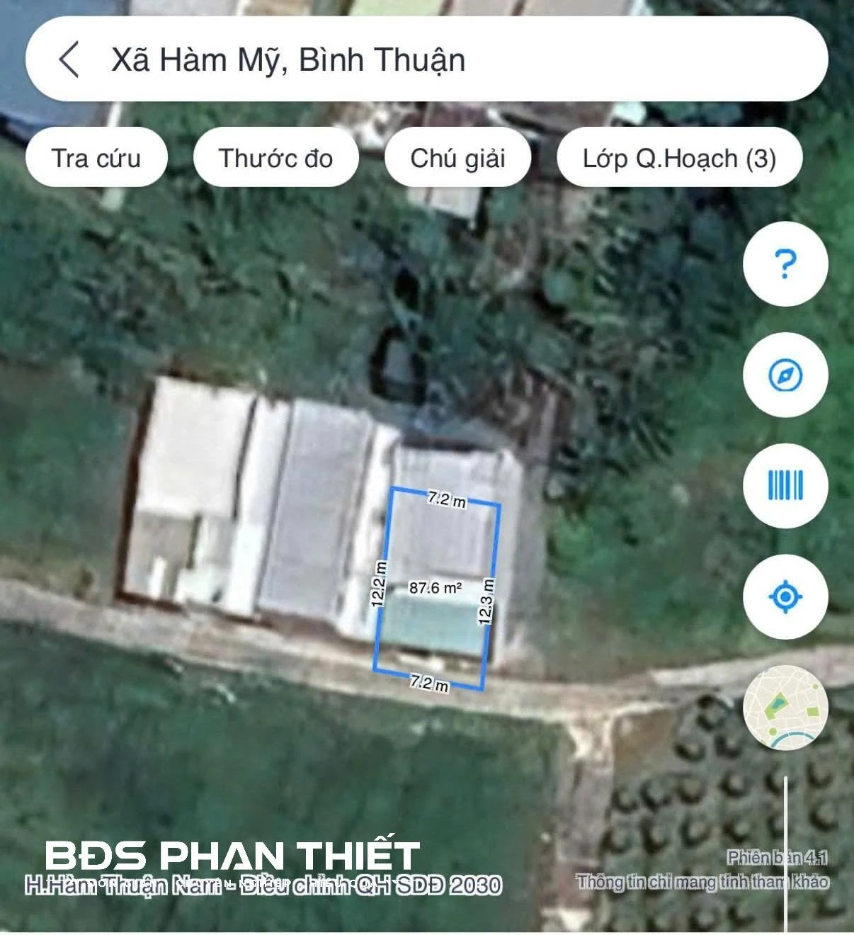 Bán nhà cấp 4 mặt tiền Hàm Mỹ 87,4 m² - 1 tỷ 250 triệu - Ảnh 1