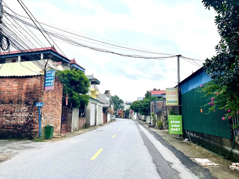 Bán đất 113m² mặt đường Minh Trí Sóc Sơn Hà Nội 3,5 tỷ