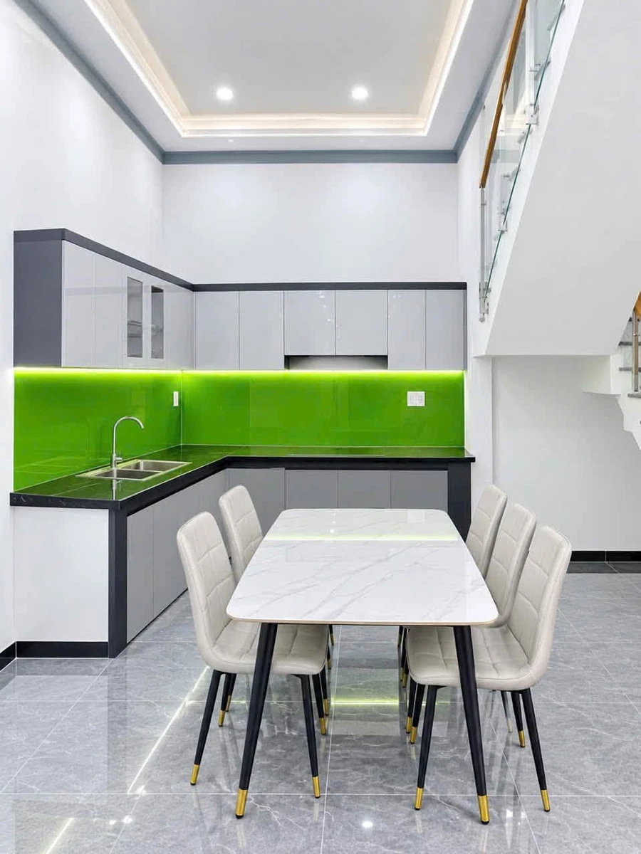 Bán nhà 1 trệt 1 lầu full nội thất 100m² Tân Uyên, Bình Dương - Ảnh thu nhỏ 4