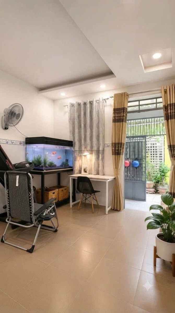 Bán nhà trệt lầu 4,5x13m hẻm thông giá nhỉnh 5 tỷ, Tân Phú - Ảnh thu nhỏ 2