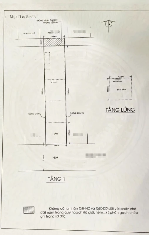 Bán nhà 2 tầng 54m2 kinh doanh, Thiên Phước Quận 6, giá 7 tỷ 9ty999