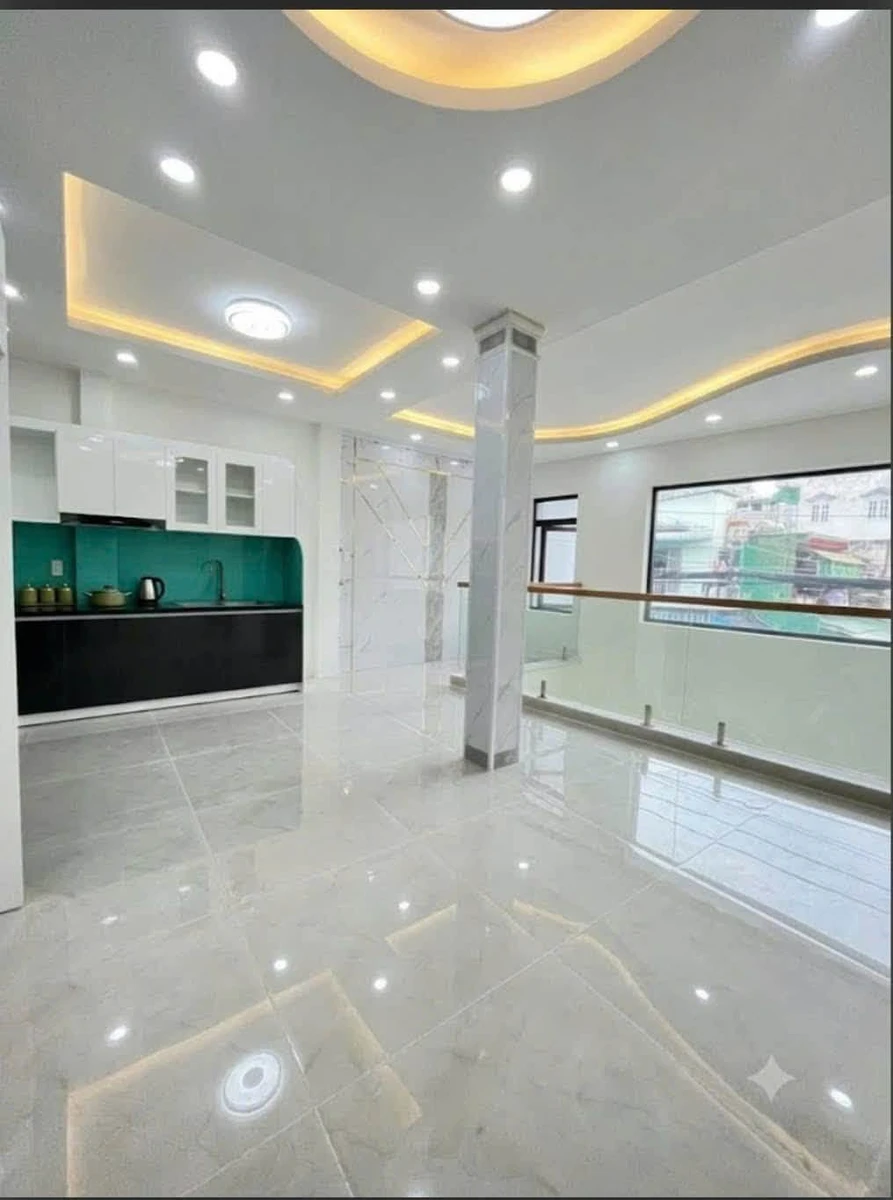 Bán nhà mặt tiền Lương Thế Vinh, Tân Phú, 6,5x15m, 4 tầng BTCT, 6 PN - Ảnh thu nhỏ 2