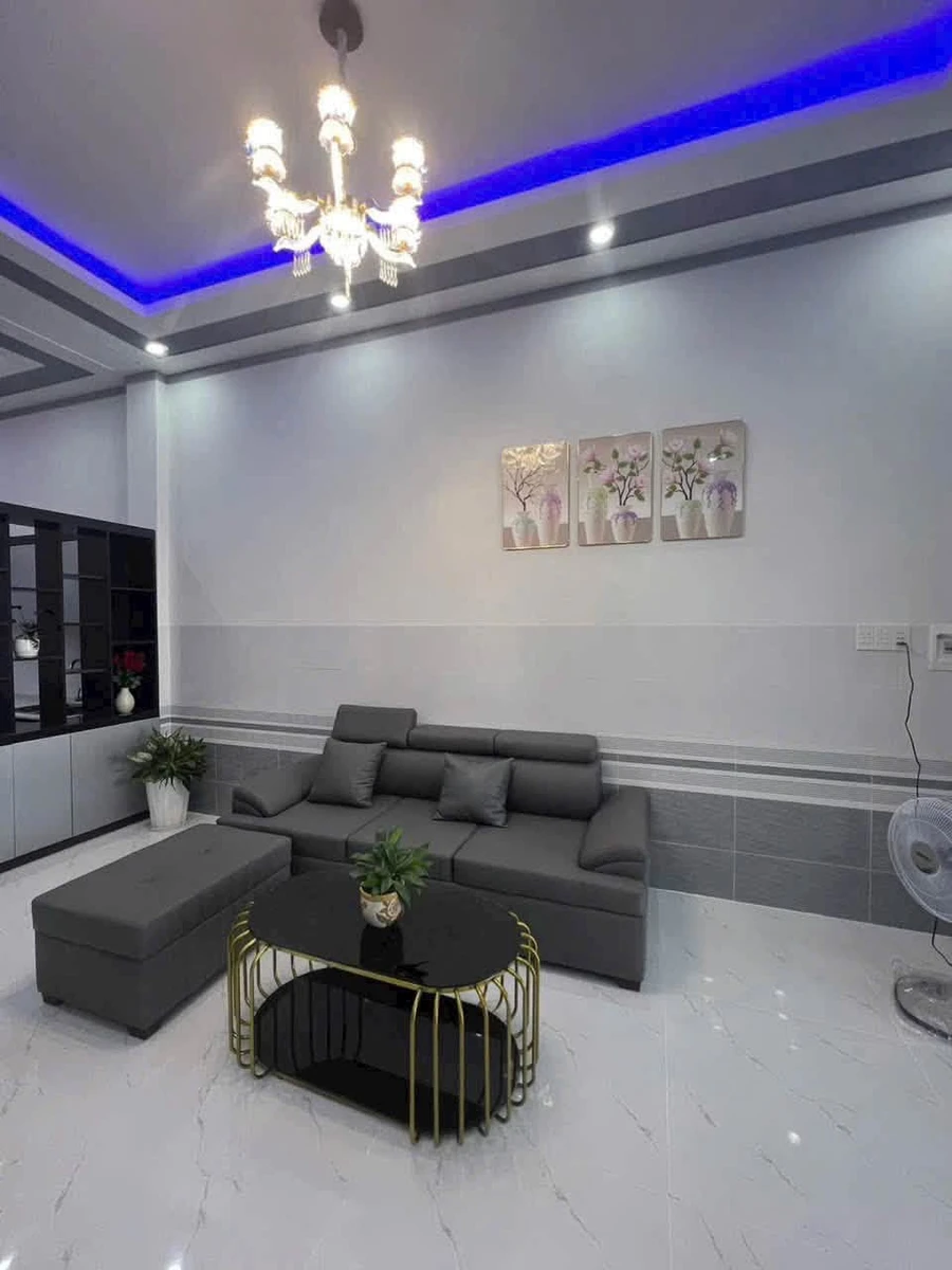 Bán nhà mới 6x16 giá 1 tỷ 290 triệu gần chợ Long Bình, Hòa Thành, Tây Ninh - Ảnh thu nhỏ 5