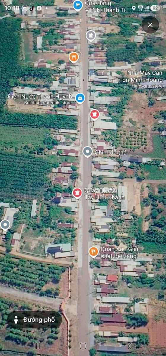 Bán đất mặt tiền 185m² Tân Phước, Bình Phước 1 tỷ 5 - Ảnh 1