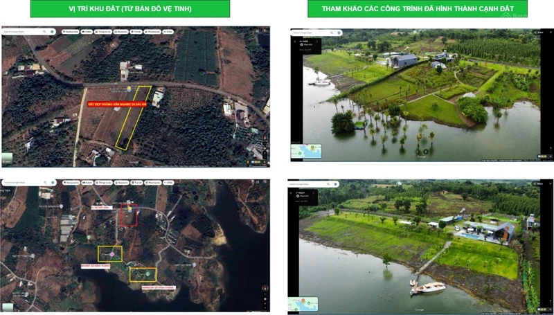 Bán ~ 2 sào đất mặt tiền đường Lâm San 4, Ấp 2 Lâm San Đồng Nai, hồ Sông Ray, giáp Bà Rịa