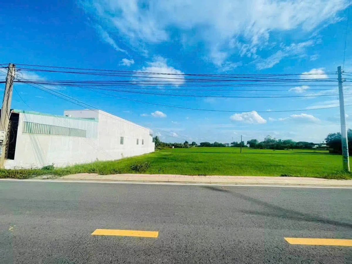 Bán gấp đất thổ cư mặt tiền đường Nguyễn Văn Dương 5x43m, Đức Hòa, Long An - Ảnh 1