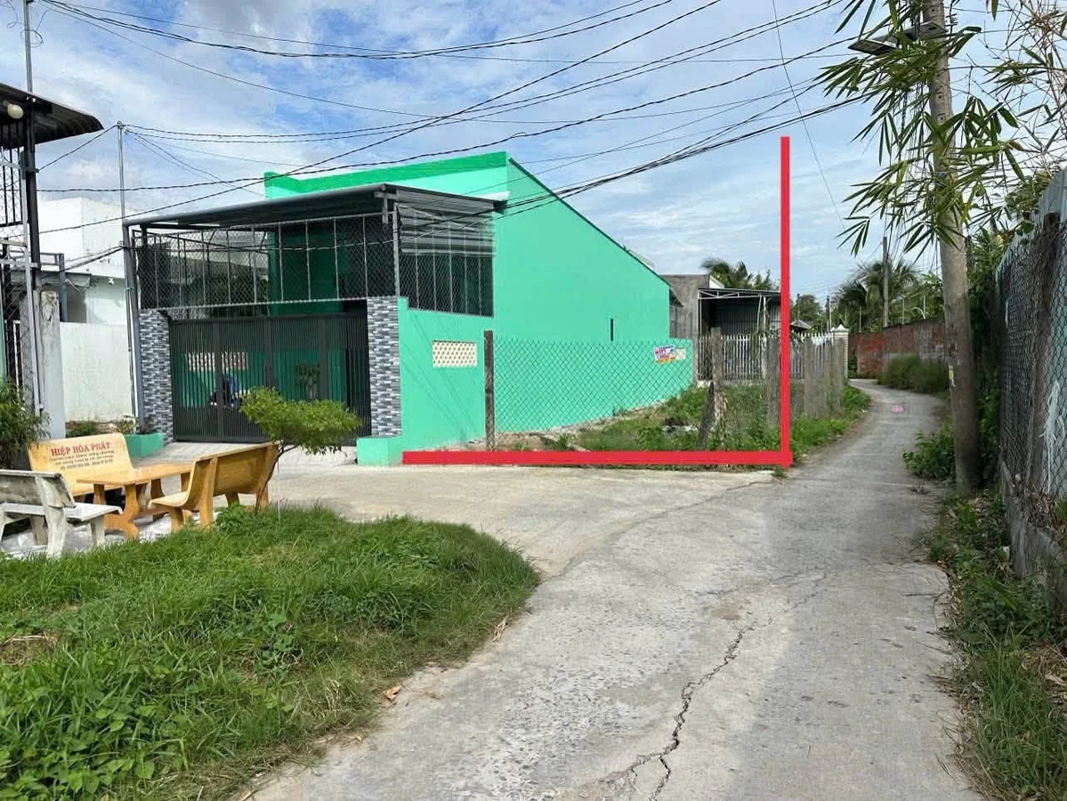 Bán nền góc 117m2 (70m thổ cư) 2 mặt tiền Bến Tre 690 triệu - Ảnh thu nhỏ 3