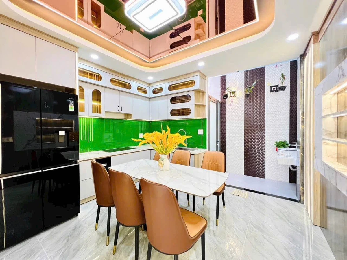 Bán nhà mặt tiền đường Thạnh Lộc 31, 4x13m, 4PN, full nội thất, An Phú Đông, Quận 12 - Ảnh thu nhỏ 4