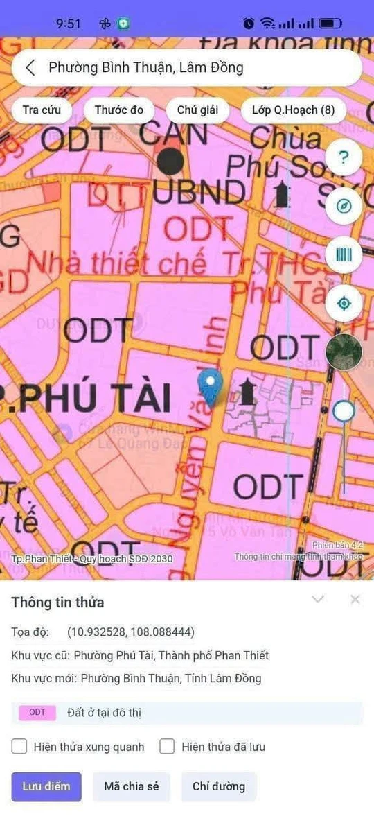 Bán đất 100m2 mặt tiền Phú Tài, Phan Thiết - Ảnh thu nhỏ 3