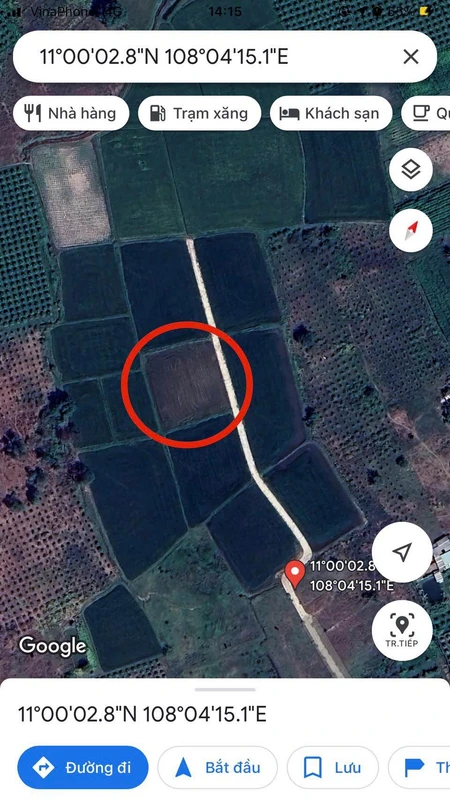 Bán đất 1300 m² tại Hàm Liêm, Khánh Hòa, 490 triệu