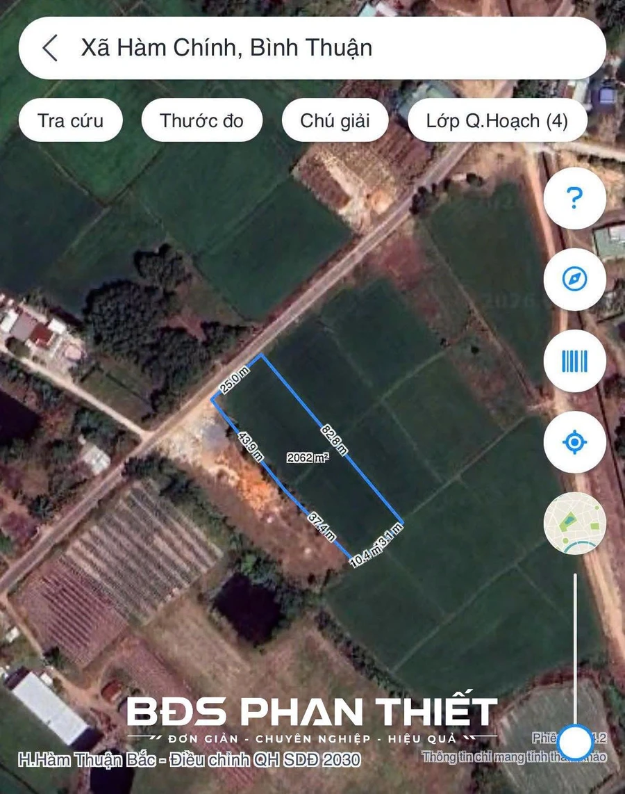 Bán đất mặt tiền Hàm Chính 2.000 m2 tại Phan Thiết - Ảnh 1