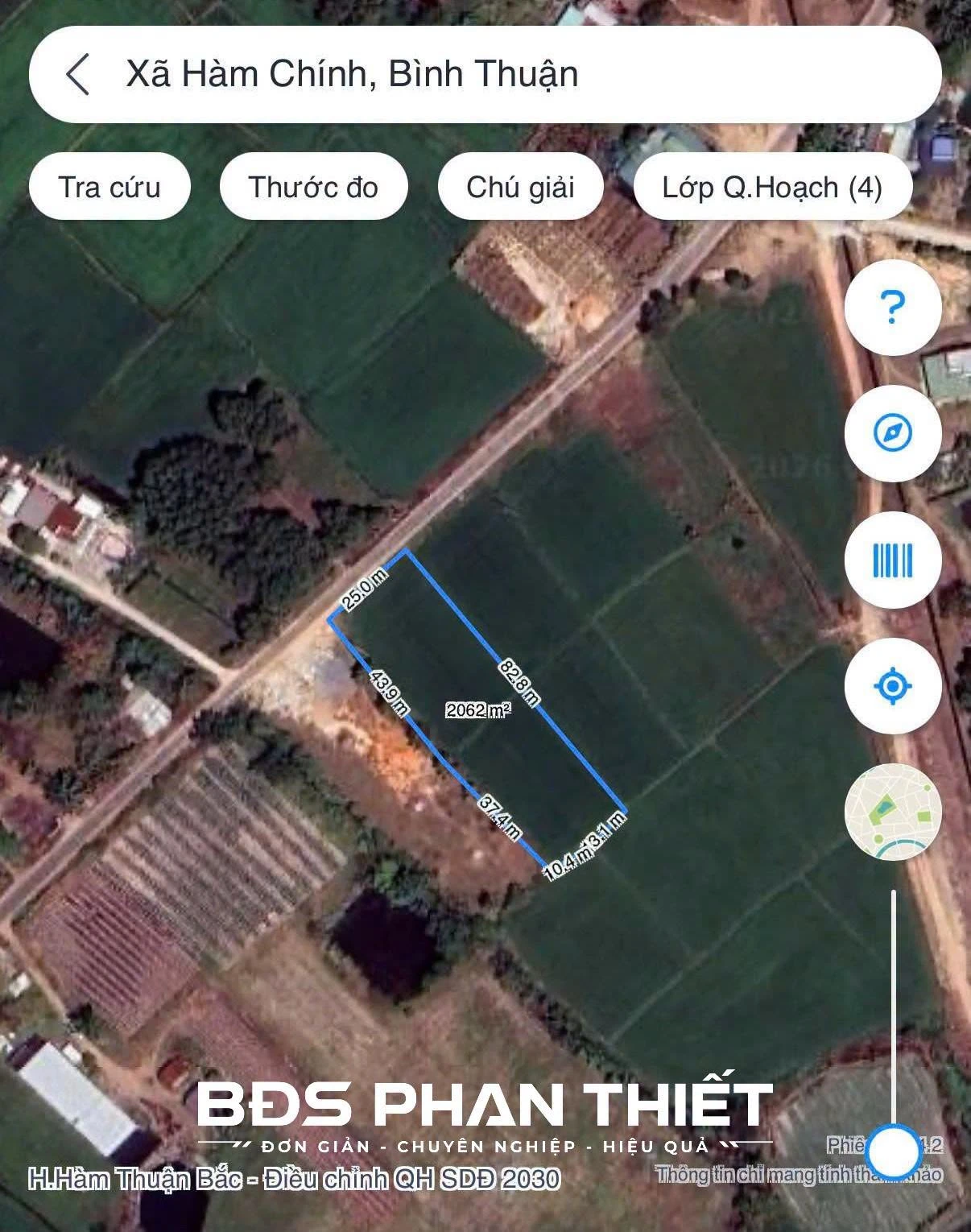 Bán đất mặt tiền Hàm Chính 2.000 m2 tại Phan Thiết - Ảnh 1