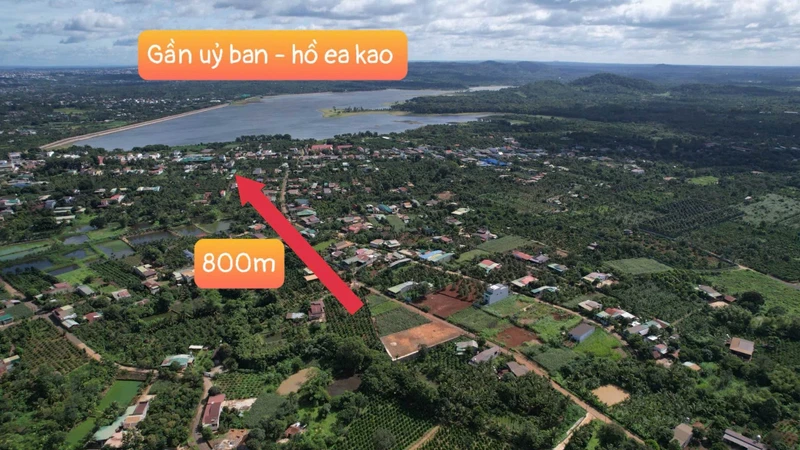 Bán đất thổ cư 131,8m² giá 780 triệu hẻm cấp 1 đường tránh Đông, phường Ea Kao