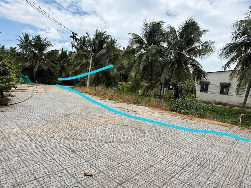 Bán nền đất 576m² Phú Hưng Bến Tre 690 triệu