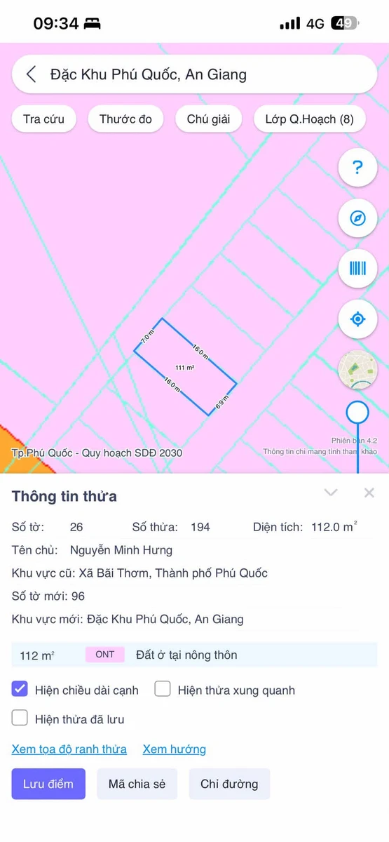 Bán đất 120m² Phú Quốc, gần sân bay, sổ sẵn - Ảnh thu nhỏ 3