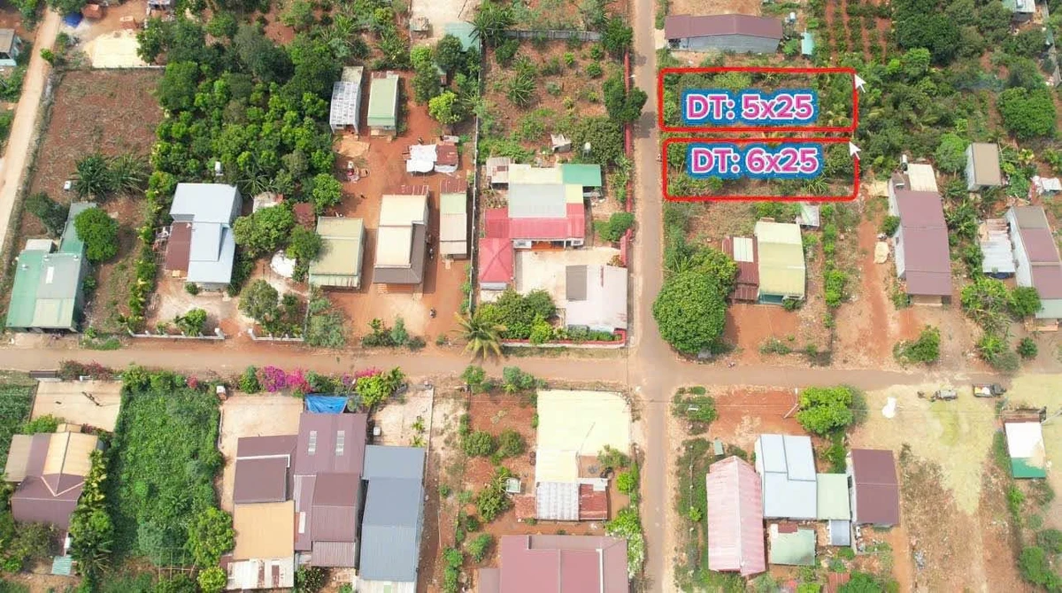 Bán lô đất mặt tiền 60m2 EaKao Hoà Khánh 510 triệu - Ảnh thu nhỏ 2