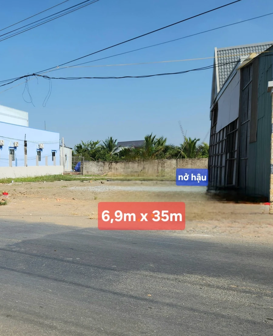 Bán đất mặt tiền Long Khê 299m2 ở Tây Ninh - Ảnh 1
