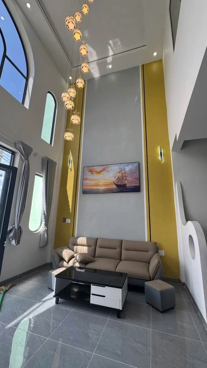 Bán nhà gác lửng 5x20m, 3 phòng ngủ, sổ hồng riêng, gần UBND xã Rạch Kiến, Long An - Ảnh thu nhỏ 5